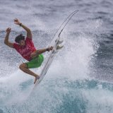 Yago Dora est le nouveau champion du monde de surf KEYSTONE/AP/ALEJANDRO GRANADILLO
